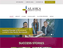 Tablet Screenshot of alaskagrowth.com